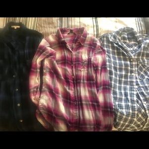 THREE flannels for the price of one!
